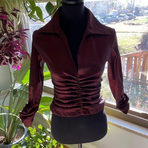 Borage Tadashi Dress Blouse - Picture 3 of 6